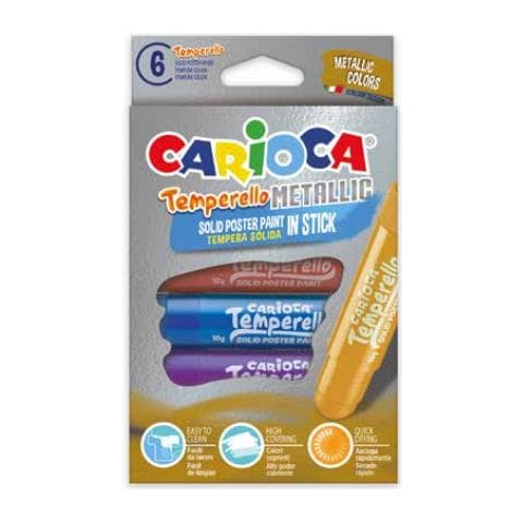 Confezione da 6 Tempera In Stick Metallic - Foto 1