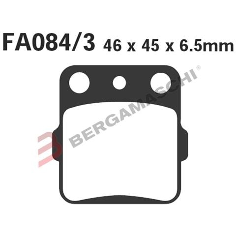 B1r R1208403 Pastiglie Yamaha Yz 80-suzukirm Fa084/3tt - Foto 1