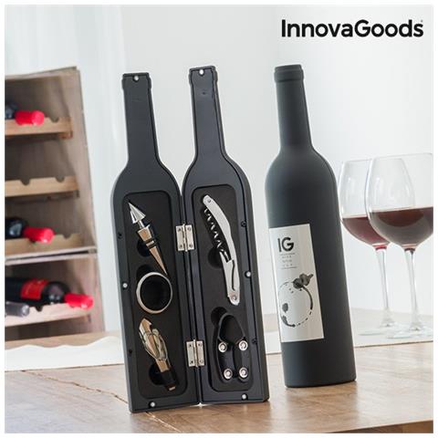 Astuccio A Bottiglia Per Utensili Vino (5 Pezzi)  - Foto 1