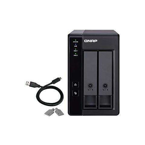 Contenitore per espansione SSD / HDD TR-002 2 Slot 2.5/3.5" Interfaccia Seriale ATA II / Serial ATA III - Foto 2