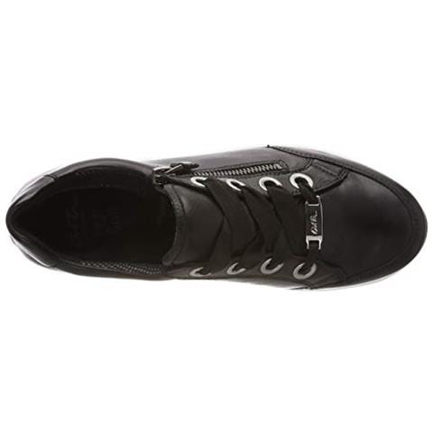 Osaka 1234587, Scarpe Da Ginnastica Basse Donna, Nero (black 01), 38 Ue - Foto 4