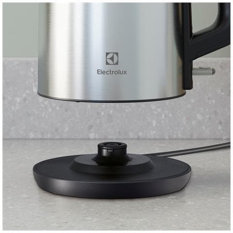 Bollitore Elettrico E3K1-3ST Capacità 1.7 Litri Potenza 1850 Watt Colore Acciaio Inox / Nero - Foto 3