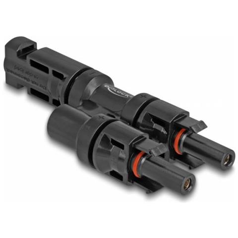 60022 Adattatore Per Inversione Del Genere Dei Cavi 1 X Dl4 2 X Dl4 Nero - Foto 1