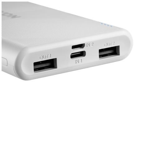 Pb-106 Batteria Portatile Polimeri Di Litio (lipo) 10000 Mah Bianco - Foto 3