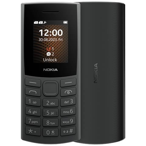 105 4G (2023) 4,57 cm (1.8") 93 g Antracite Telefono cellulare basico - Foto 1