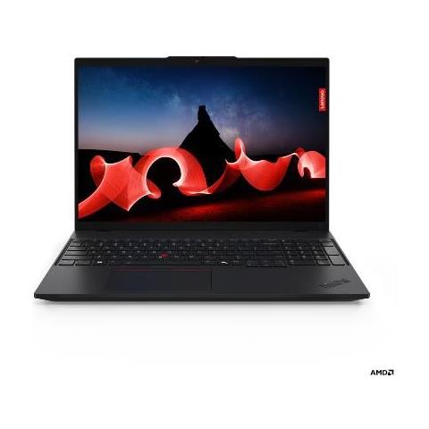 Notebook ThinkPad L16 Gen 1 (AMD) Monitor 16" WUXGA AMD Ryzen™ 5 7535U Ram 16 GB SSD 512 GB AMD Radeon 660M 2 x 3.2 Gen 1 Type A 1 x 3.2 Gen 2 Type C Windows 11 Pro - Foto 1