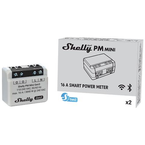 Mini PM Gen 3 - Smart Relay 16A AC WiFi /BT + PM - Foto 5