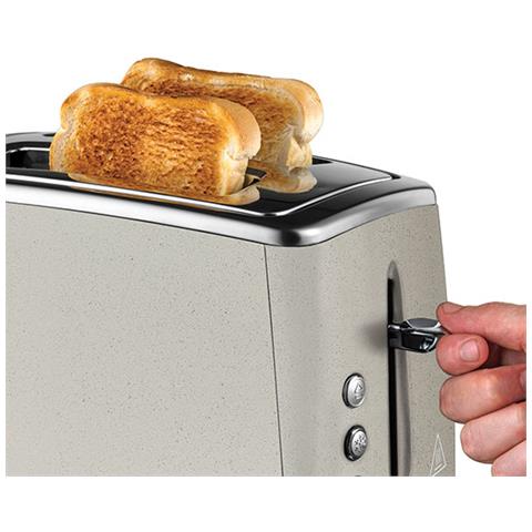 Tostappane a 2 Fetta /e con Potenza 1550 W Colore Acciaio Inossidabile - Foto 2