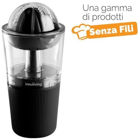 INN-694 Spremiagrumi senza Fili Ricaricabile Batteria 1500 mAh Capacità 0.25L Nero - Foto 1