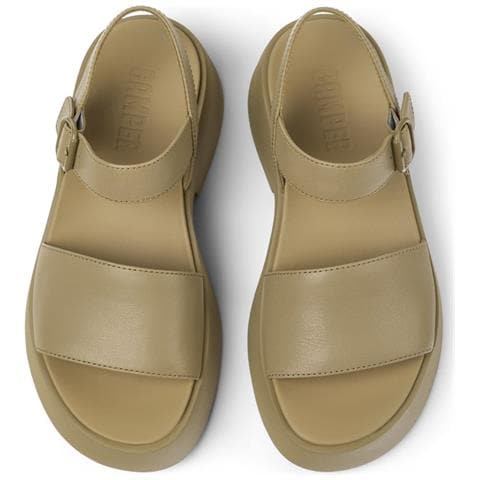 Lasted Sandals Medium Brown Sandali Pelle Di Mucca Scarpe Donna Marrone Eu 40, K201659-003 - Foto 3