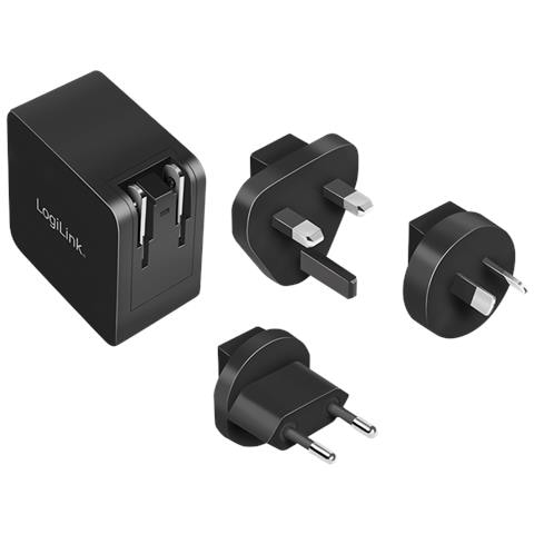 PA0302 Caricabatterie per dispositivi mobili Universale Nero AC Ricarica rapida Interno - Foto 2