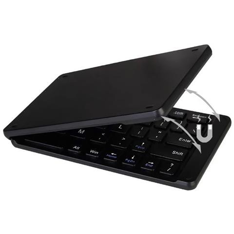 Tastiera Bluetooth Pieghevole Black - Foto 5
