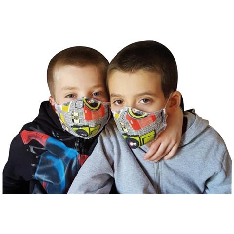 Cora M1kct3 Conf. 3 Mascherine Bambino Fantasia Autunno/inverno Lavabili - Foto 2