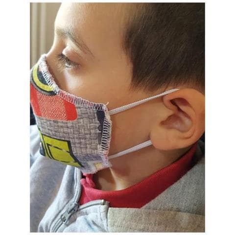 Cora M1kct3 Conf. 3 Mascherine Bambino Fantasia Autunno/inverno Lavabili - Foto 3