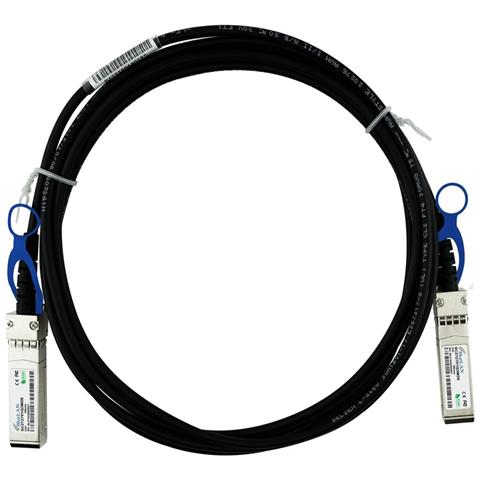 ET7302-DAC-0.5M-BL cavo InfiniBand e in fibra ottica 0,5 m SFP28 Corallo, Argento - Foto 1