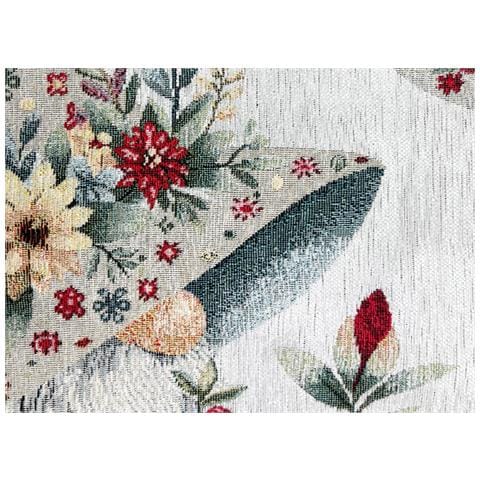 Tovaglia Pasqua Centrino Runner Tavola Fantasia Elfo Primavera Made Italy 90x90 Elfo Primavera - Foto 5