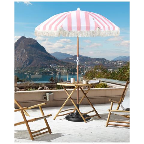 Ombrellone Da Giardino 150 Cm Mondello Rosa - Foto 1