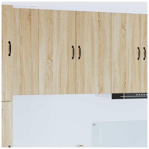 Pensile cucina Rovere Sonoma 80 x 31 x 80 cm Legno multistrato - Foto 2