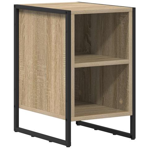 Comodino Sonoma 39.5 x 30 x 50 cm Legno multistrato - Foto 1