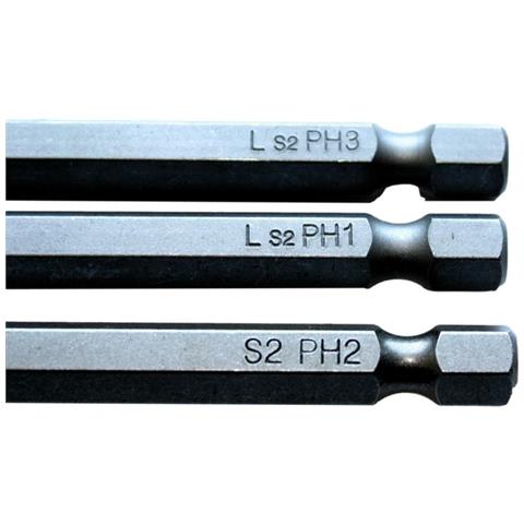 Inserto Ph1  75mm  Acciaio S2  Per Avvitatore - Foto 2