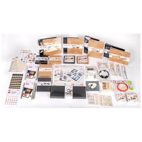 Corda Fotografica Pimp And Create Con Magneti In Legno, 1,5 M, Nero - Foto 2