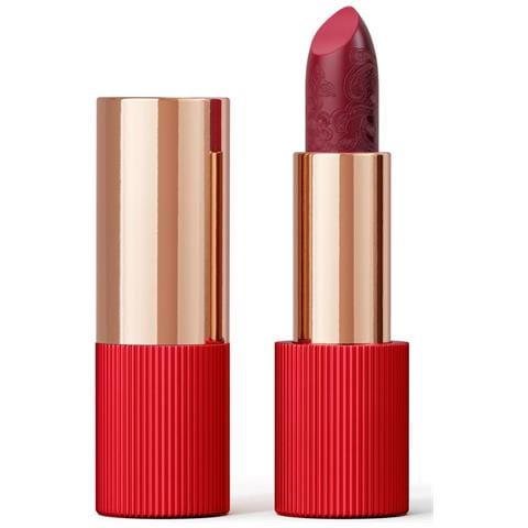 , Matte Silk, Opaco, Rossetto Cremoso, 107, Rosso Ciliegia, 3.5 G - Foto 1