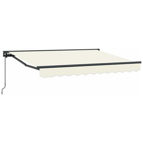 Tenda retrattile manuale Crema 3,5 x 2 m - Foto 1