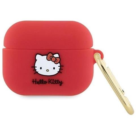 Custodia 3d In Silicone Hello Kitty Per Airpods Pro - Fucsia - Foto 1