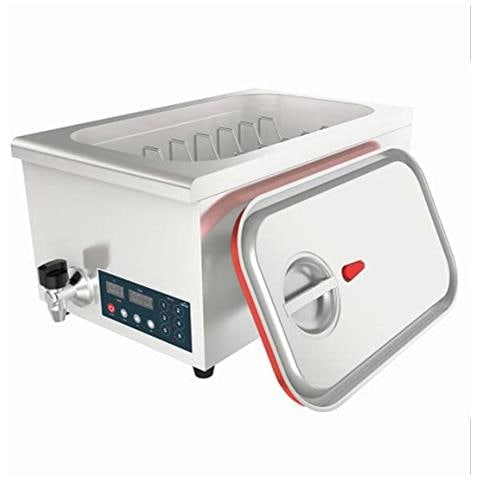 69492 - Cuocitore professionale Sous Vide a bassa temperatura che consente di cuocere alimenti sottovuoto, realizzato in acciaio inossidabile, - Foto 1