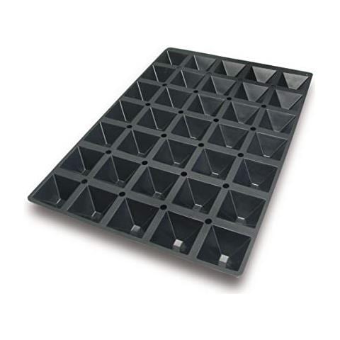 Stampo in silicone, 60x40 cm, piramide 65x65x35 mm - Foto 1