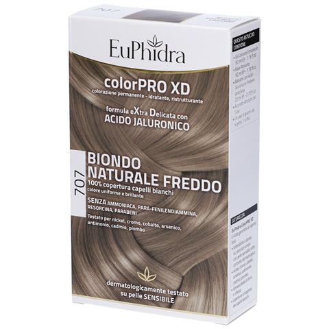 Colorpro Xd 707 Biondo Naturale F Colore + Attivante + Balsamo + Cuffia + Guanti - Foto 1
