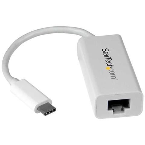 Adattatore di rete USB-C a RJ45 Gigabit Ethernet - USB 3.1 Gen 1 - (5 Gbps) - Bianco - Foto 1