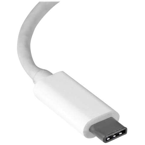 Adattatore di rete USB-C a RJ45 Gigabit Ethernet - USB 3.1 Gen 1 - (5 Gbps) - Bianco - Foto 2