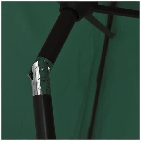 Ombrellone Rettangolare Dimensioni 200 x 300 cm Colore Verde - Foto 2