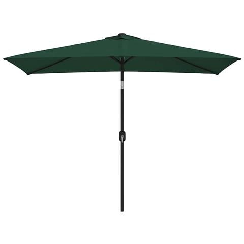 Ombrellone Rettangolare Dimensioni 200 x 300 cm Colore Verde - Foto 1