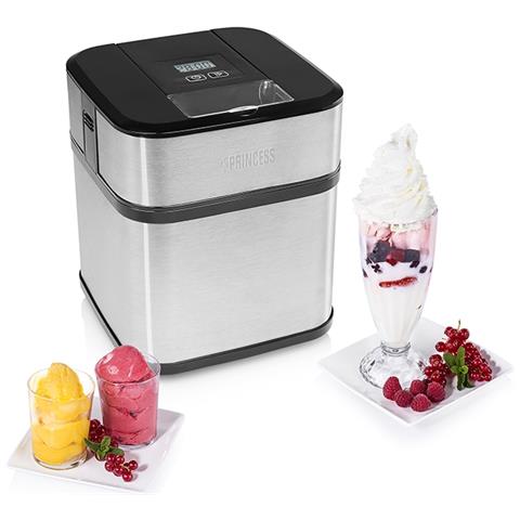 Macchina Per Gelato 12 W Colore Nero e Acciaio Inox - Foto 2