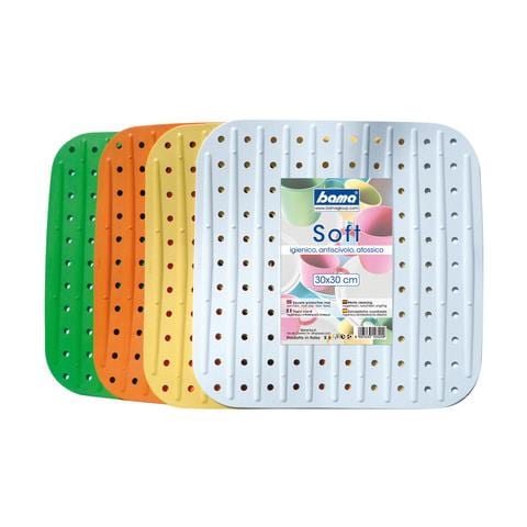 Tappeto Soft Quadrato Colore Bianco - Foto 1