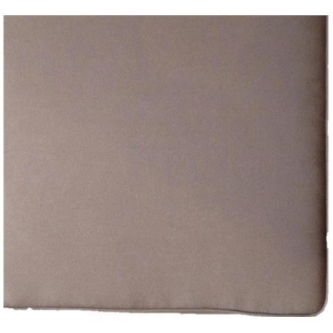 Cuscino Seduta Larga Con Doppia Cucitura Tortora Per Esterno Idrorepellenti Resistente All’acqua - Foto 1