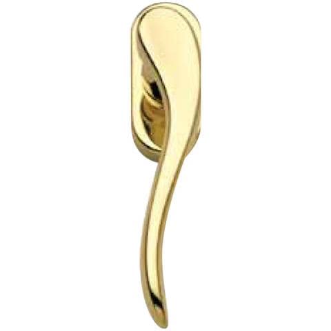 Maniglia Cremonese Dk Serie Leda Per Porta O Finestra In Ottone Oro Lucido - Foto 1