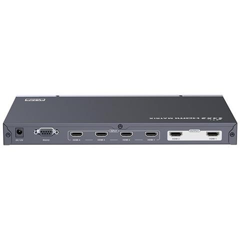 ver Techly Matrix Hdmi Switch 4x2 4kx2k 60hz - Foto 2