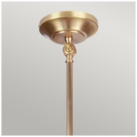 Pv / Gwp Ab Provence Grande Muro / pendantlight In Invecchiato Ottone - Foto 14
