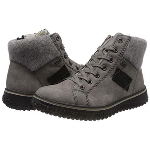 Z4230, Stivaletti Donna, Grigio (grigio / Fog / Nero 40), 38 Ue - Foto 2