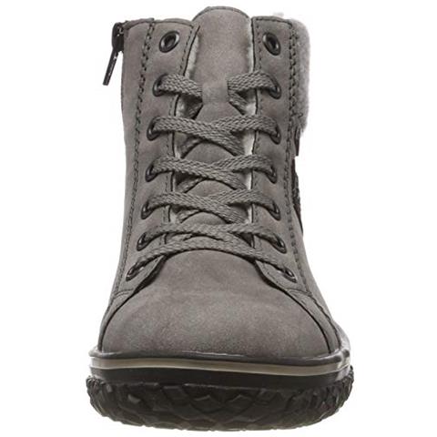 Z4230, Stivaletti Donna, Grigio (grigio / Fog / Nero 40), 38 Ue - Foto 4