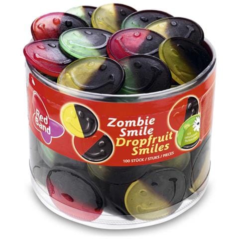 Zombie Smile Winegums & Liquorice - 100 Piece Tub - Foto 1