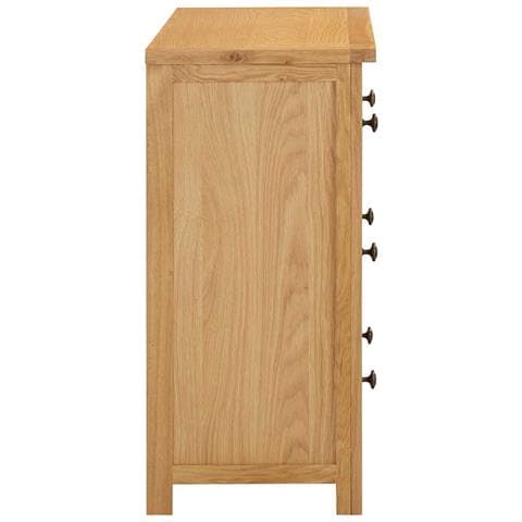 Cassettiera 80x35x75 Cm In Legno Massello Di Rovere - Foto 2