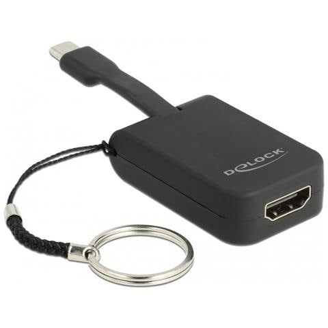 63942 cavo di interfaccia e adattatore USB Type-C HDMI Nero - Foto 1