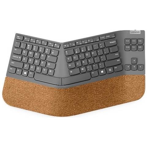 Tastiera RF Wireless Go Wireless Split Colore Grigio (Layout Italiano)  - Foto 2