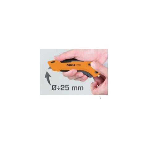 Coltello Di Sicurezza Con Lama Di Taglio Retrattile, Fornito Con 3 Lame Di Taglio Extra - Foto 2