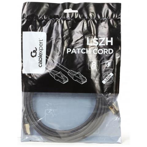 Pp8-lszhcu-bk-0.5m Cavo Di Rete Nero 0,5 M Cat8 S /ftp (s-stp) - Foto 2