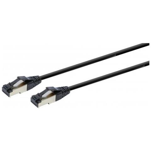 Pp8-lszhcu-bk-0.5m Cavo Di Rete Nero 0,5 M Cat8 S /ftp (s-stp) - Foto 3